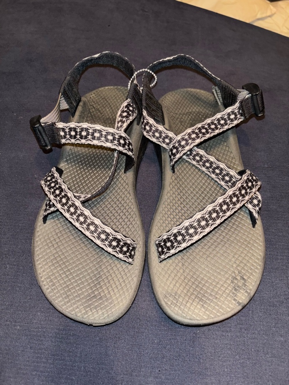 Women's Chaco Black & Gray Outdoor Strap z strap Sandals